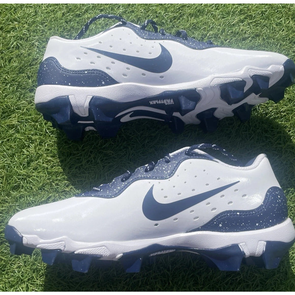 Nike Alpha Huarache 4 Keystone White Men Baseball Cleat Sz 11.5 DJ6524-108 main image 5